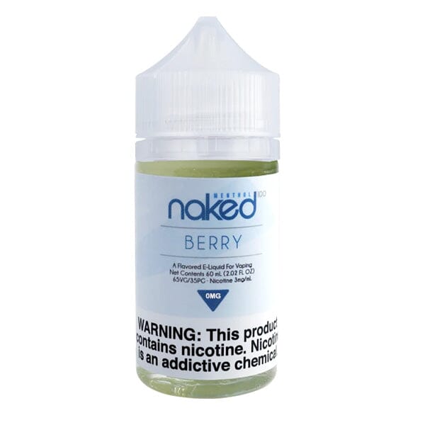Berry (Very Cool) by Naked 100 Menthol 60ml - Black Coral